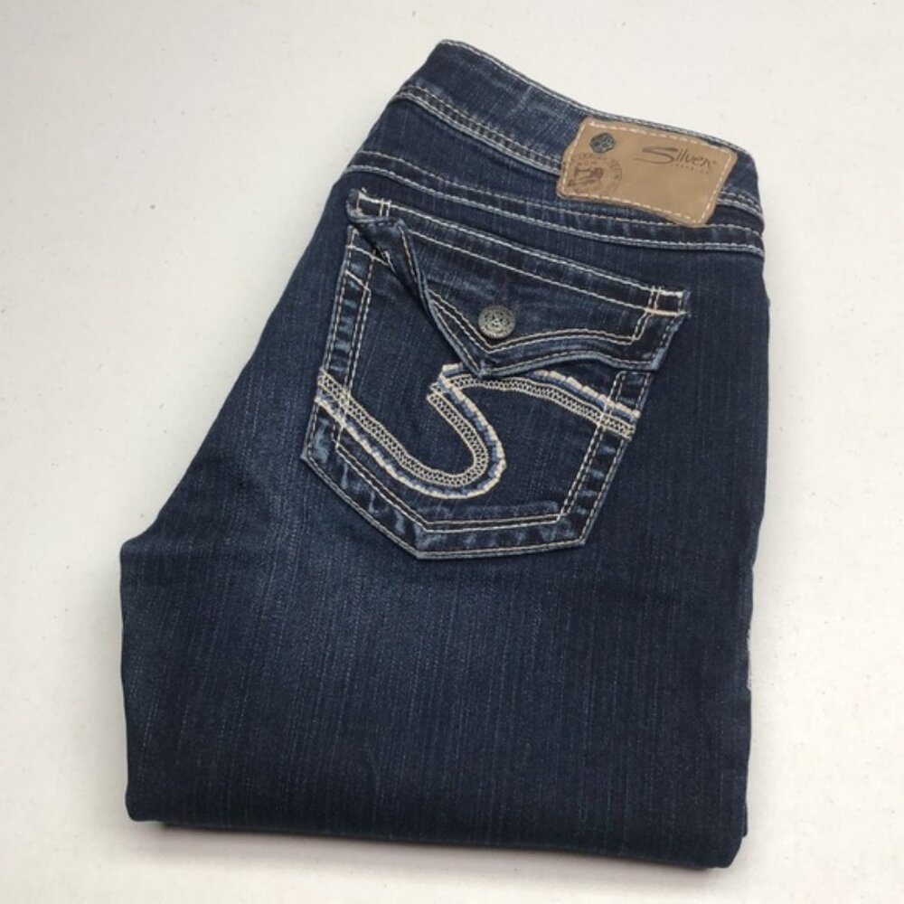 VINTAGE SILVER TUESDAY FLAP JEANS 28x29 ⭐️
